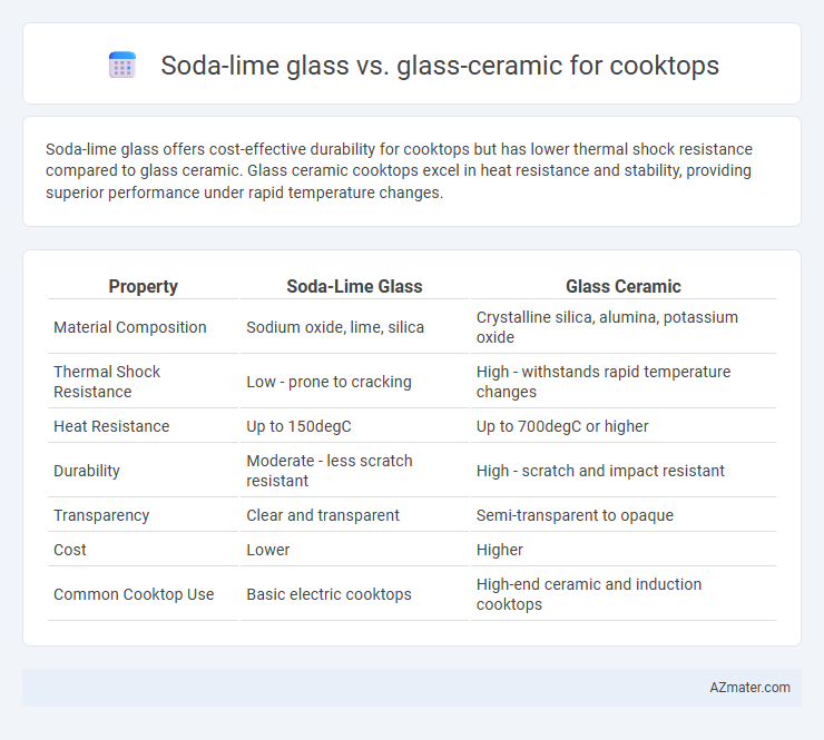 Soda-lime glass vs. glass-ceramic for cooktops - What is The Difference?