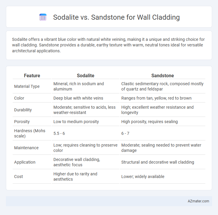 Sodalite vs. Sandstone for Wall Cladding - What is The Difference?