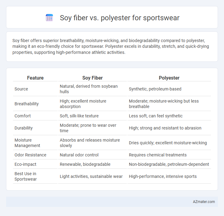 Soy fiber vs. polyester for sportswear - What is The Difference?