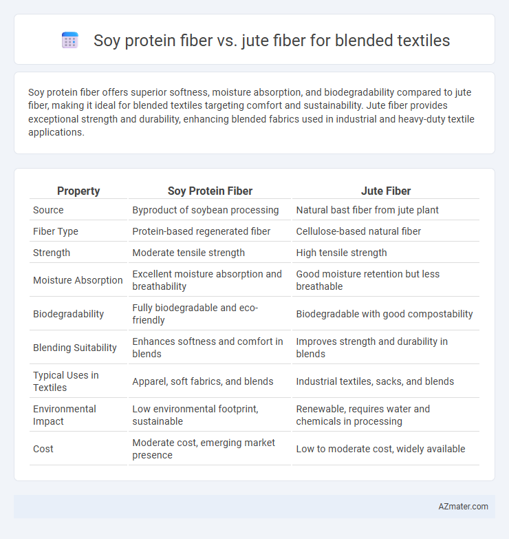 Soy protein fiber vs. jute fiber for blended textiles - What is The Difference?