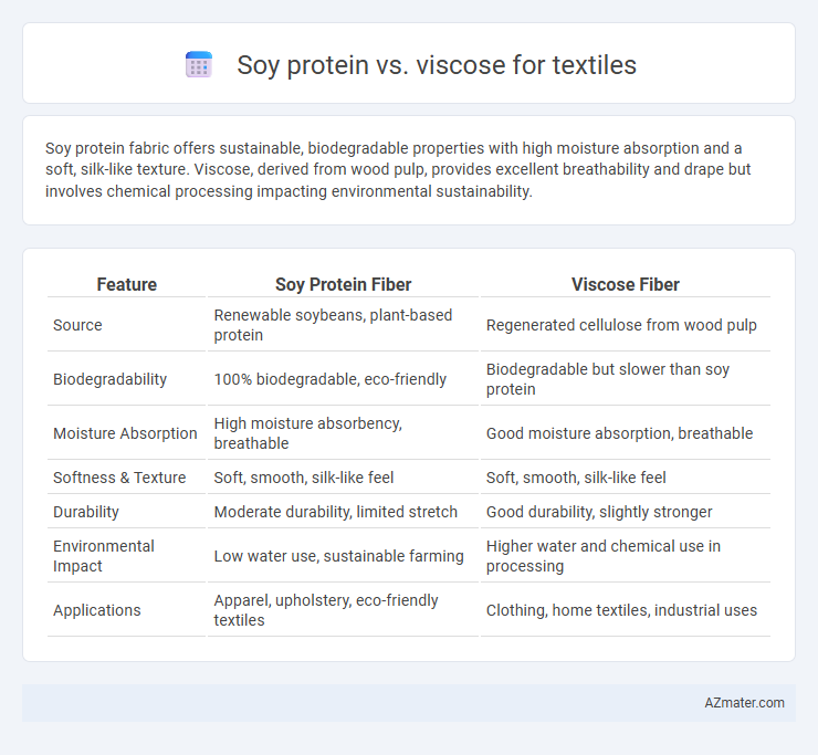 Soy protein vs. viscose for textiles - What is The Difference?