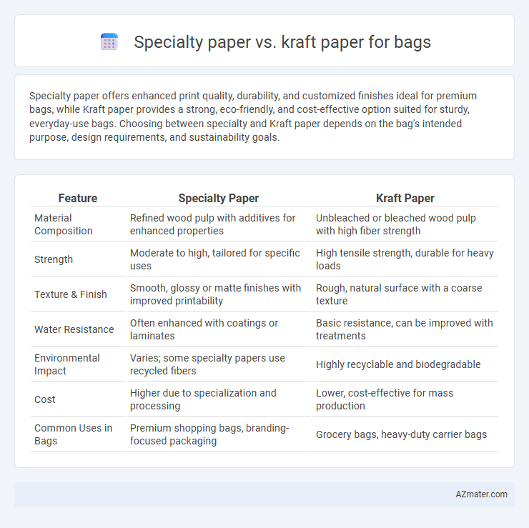 Specialty paper vs. kraft paper for bags - What is The Difference?