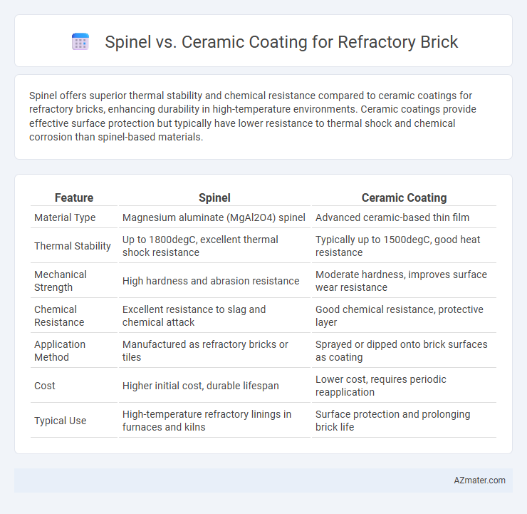 Spinel vs. Ceramic Coating for Refractory Brick - What is The Difference?