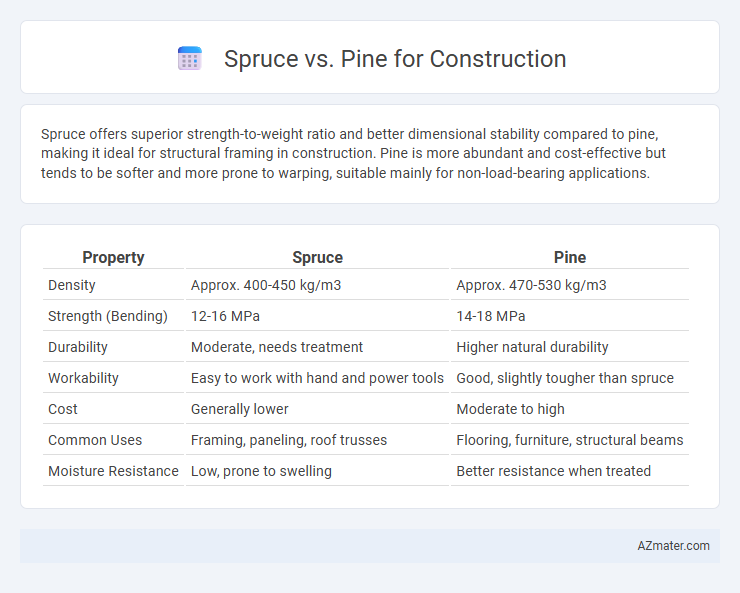 Spruce vs. Pine for Construction - What is The Difference?