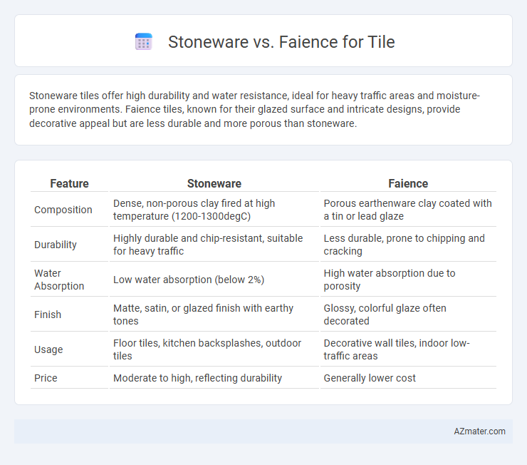 Stoneware vs. Faience for Tile - What is The Difference?