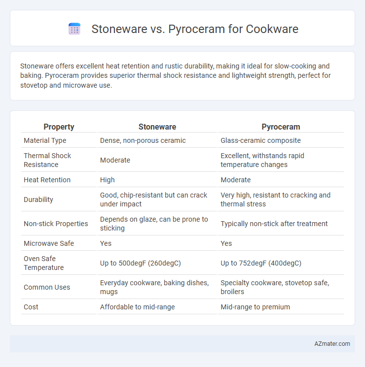 Stoneware vs. Pyroceram for Cookware - What is The Difference?
