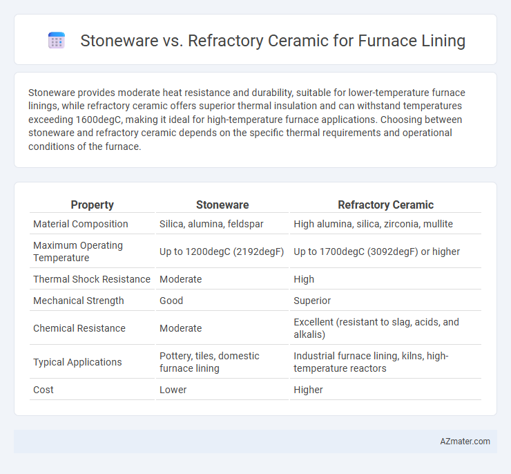Stoneware vs. Refractory Ceramic for Furnace Lining - What is The Difference?