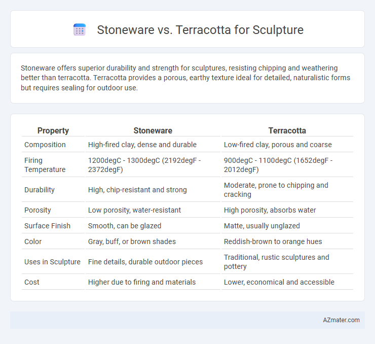 Stoneware vs. Terracotta for Sculpture - What is The Difference?