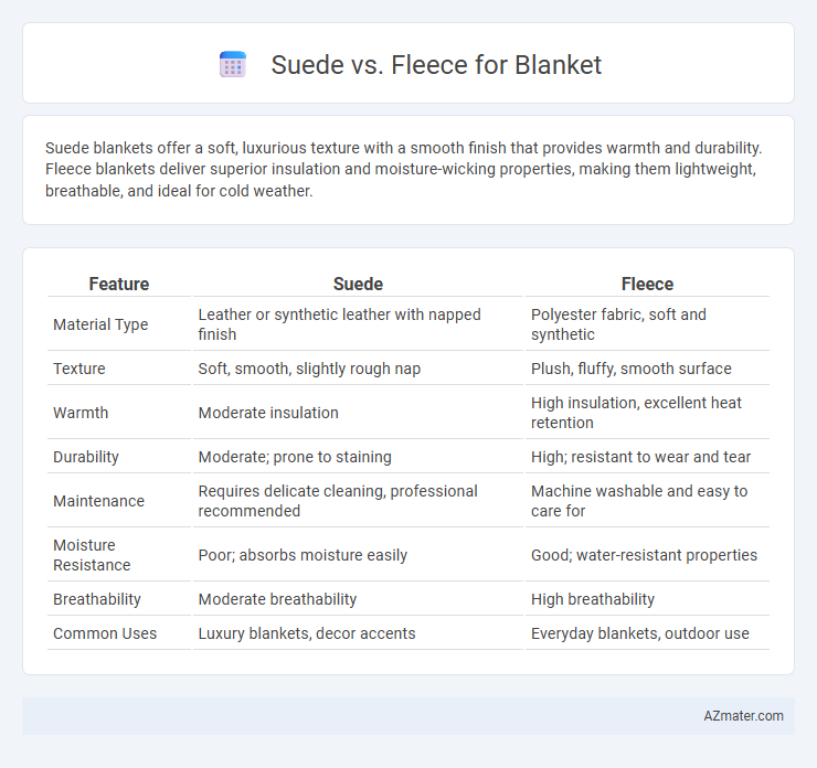 Suede vs. Fleece for Blanket - What is The Difference?
