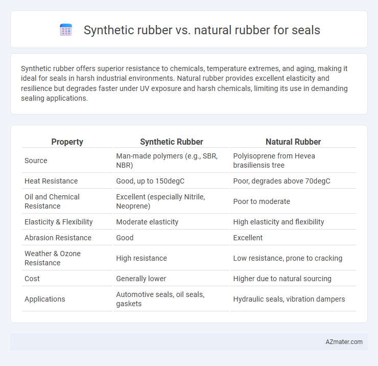 Synthetic rubber vs. natural rubber for seals - What is The Difference?