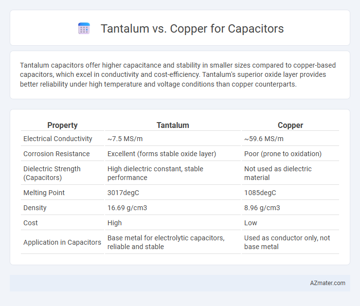 Tantalum vs. Copper for Capacitors - What is The Difference?