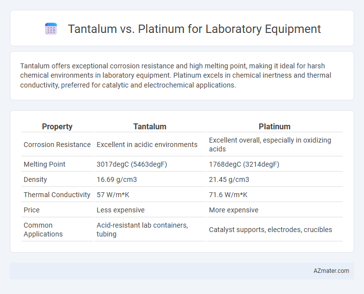 Tantalum vs. Platinum for Laboratory Equipment - What is The Difference?
