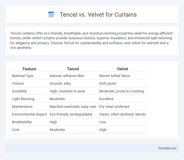 Tencel vs. Velvet for Curtains - What is The Difference?