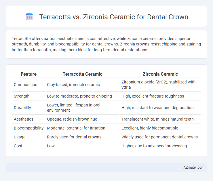 Terracotta vs. Zirconia Ceramic for Dental Crown - What is The Difference?