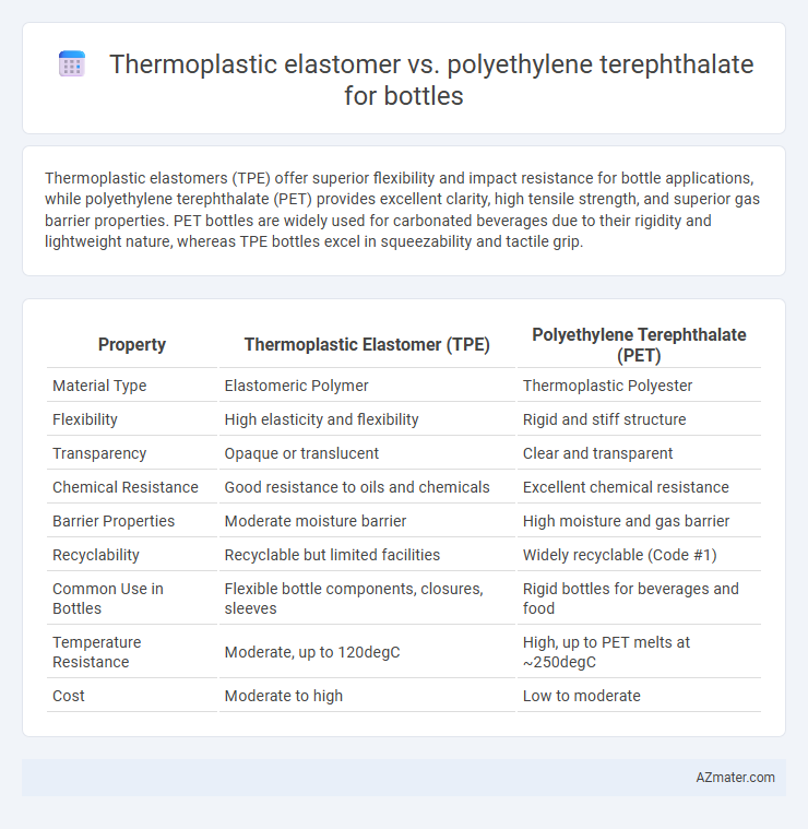 Thermoplastic elastomer vs. polyethylene terephthalate for bottles - What is The Difference?