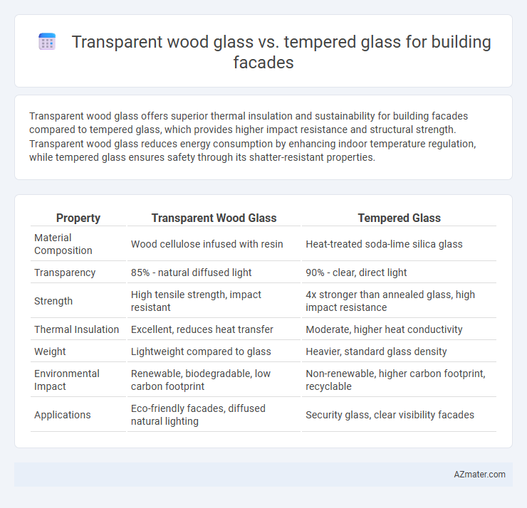 Transparent wood glass vs. tempered glass for building facades - What is The Difference?