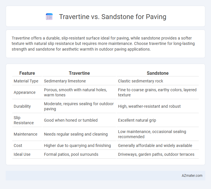 Travertine vs. Sandstone for Paving - What is The Difference?