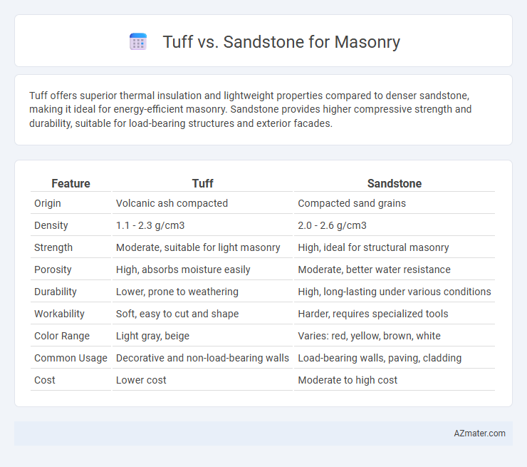 Tuff vs. Sandstone for Masonry - What is The Difference?