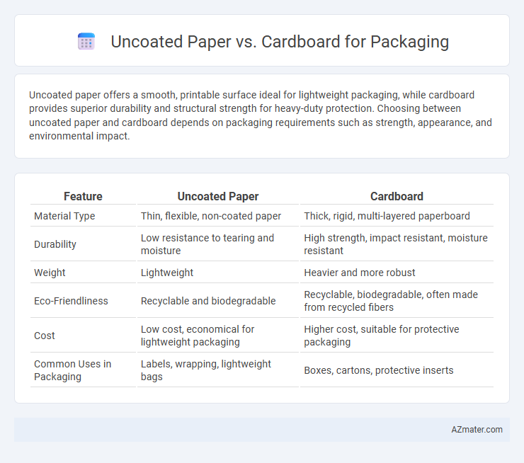 Uncoated Paper vs. Cardboard for Packaging - What is The Difference?