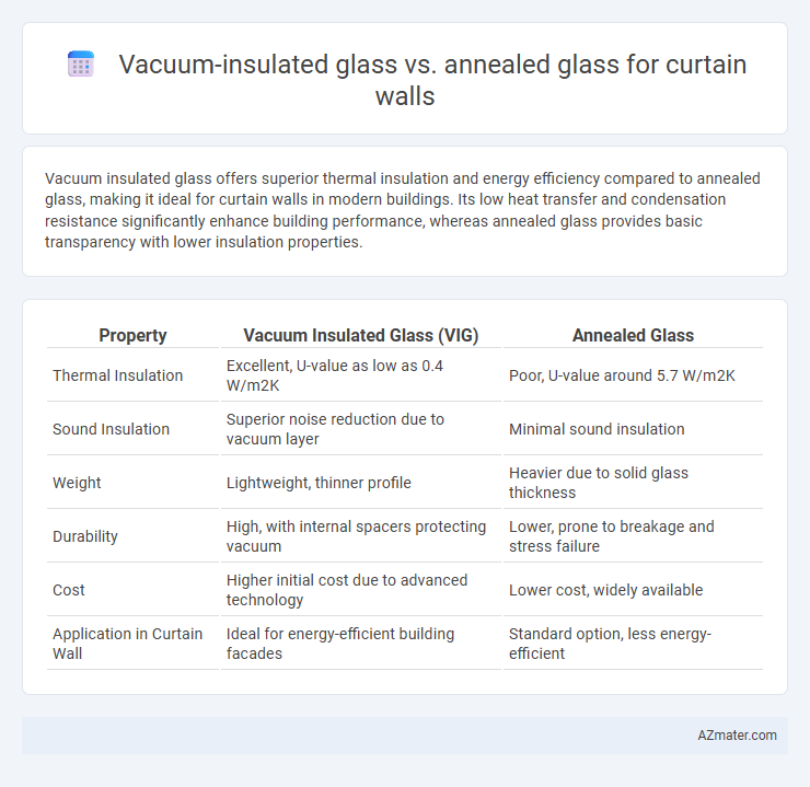 Vacuum-insulated glass vs. annealed glass for curtain walls - What is The Difference?