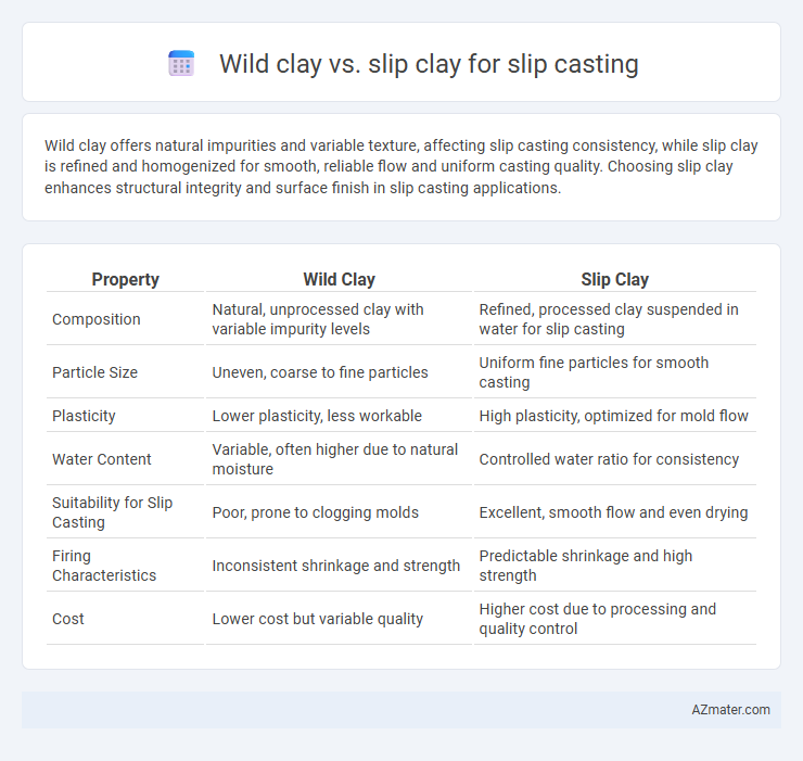 Wild clay vs. slip clay for slip casting - What is The Difference?