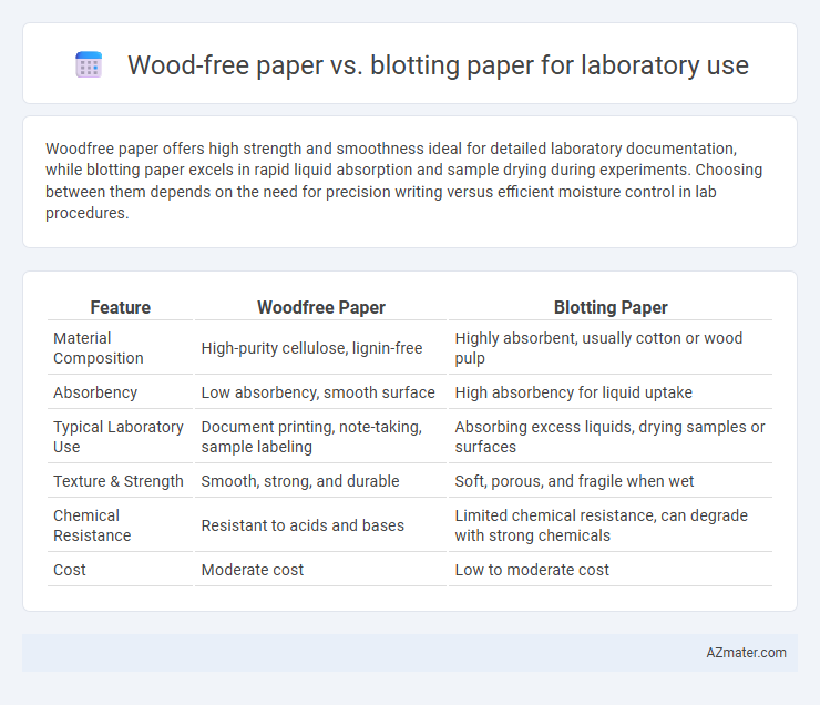 Wood-free paper vs. blotting paper for laboratory use - What is The Difference?