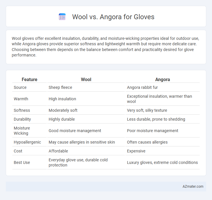 Wool vs. Angora for Gloves - What is The Difference?