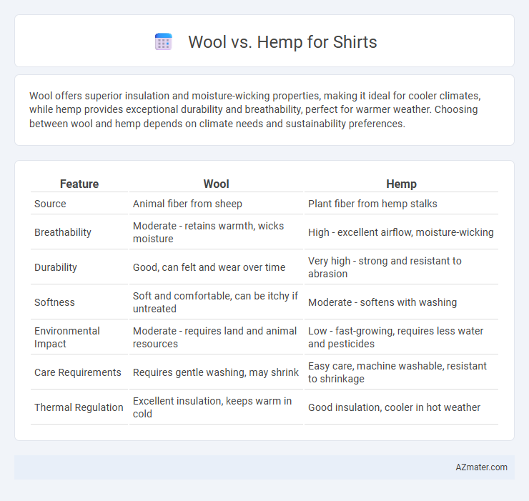 Wool vs. Hemp for Shirts - What is The Difference?