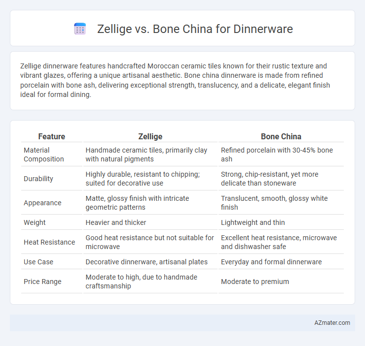 Zellige vs. Bone China for Dinnerware - What is The Difference?