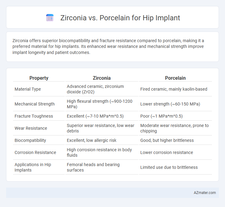Zirconia vs. Porcelain for Hip Implant - What is The Difference?