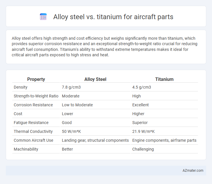 Alloy steel vs. titanium for aircraft parts - What is The Difference?