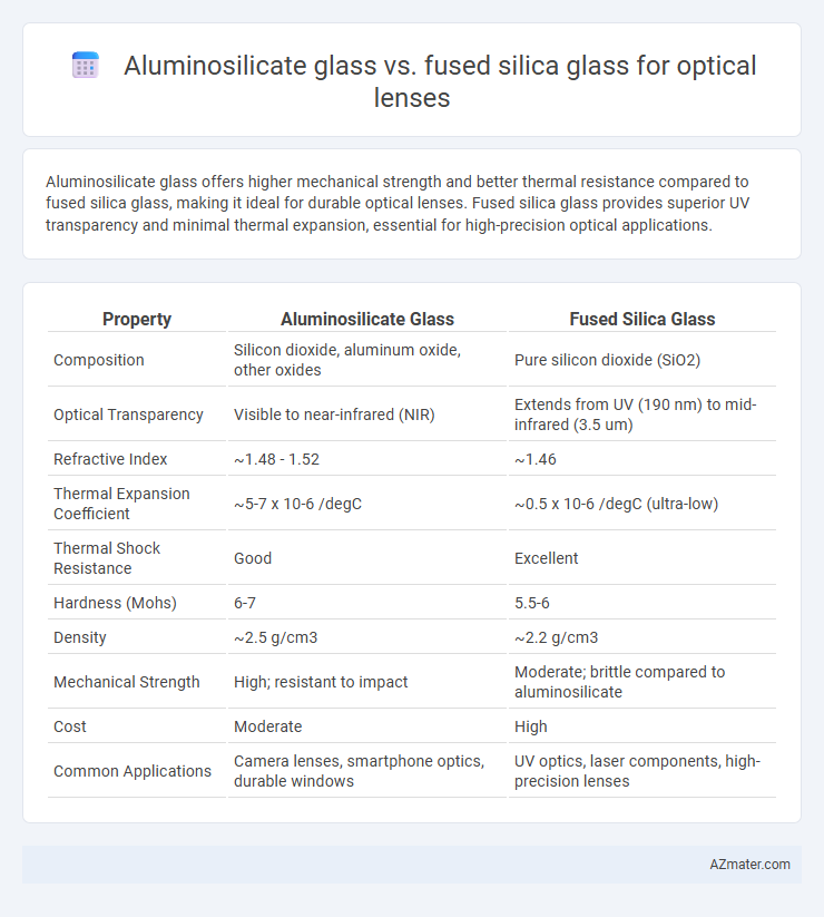 Aluminosilicate glass vs. fused silica glass for optical lenses - What is The Difference?