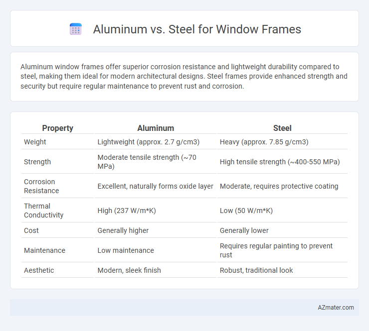 Aluminum vs. Steel for Window Frames - What is The Difference?