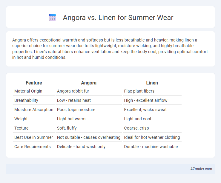 Angora vs. Linen for Summer Wear - What is The Difference?