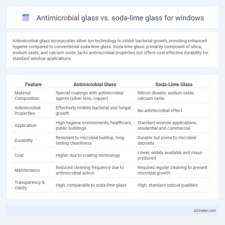 Antimicrobial glass vs. soda-lime glass for windows - What is The Difference?