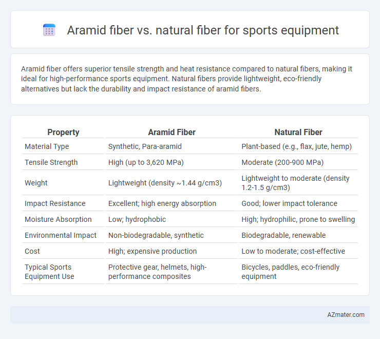 Aramid fiber vs. natural fiber for sports equipment - What is The Difference?