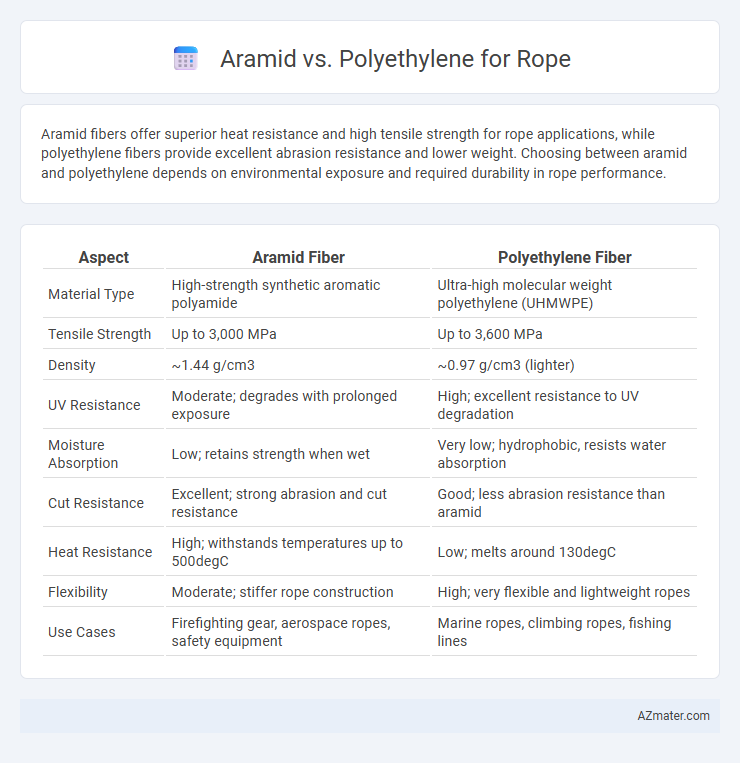 Aramid vs. Polyethylene for Rope - What is The Difference?