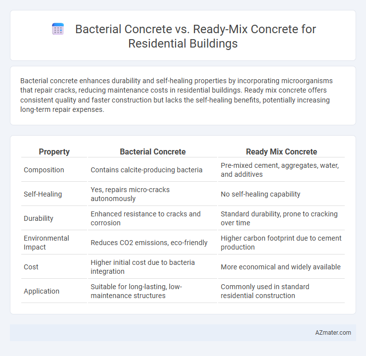 Bacterial Concrete vs. Ready-Mix Concrete for Residential Buildings - What is The Difference?