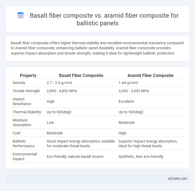 Basalt fiber composite vs. aramid fiber composite for ballistic panels - What is The Difference?
