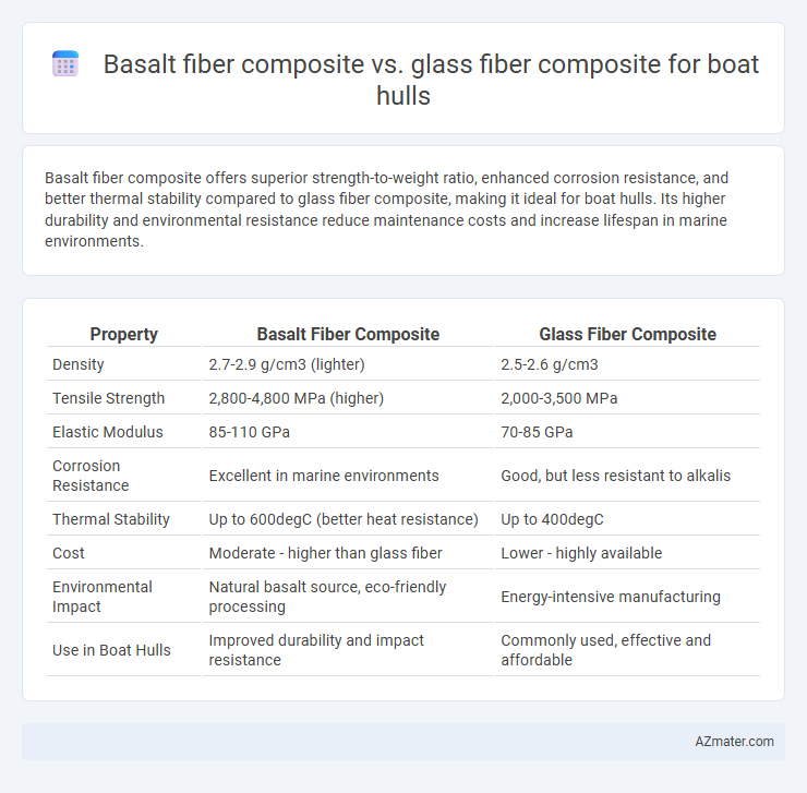 Basalt fiber composite vs. glass fiber composite for boat hulls - What is The Difference?