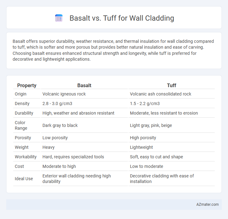Basalt vs. Tuff for Wall Cladding - What is The Difference?