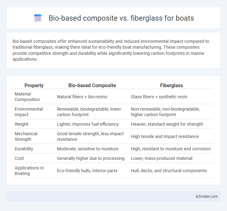 Bio-based composite vs. fiberglass for boats - What is The Difference?