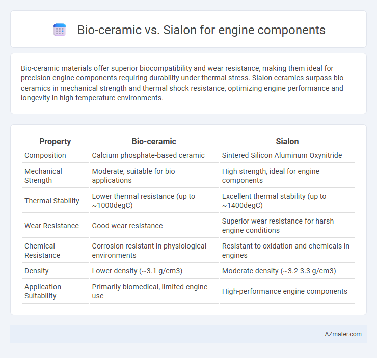 Bio-ceramic vs. Sialon for engine components - What is The Difference?