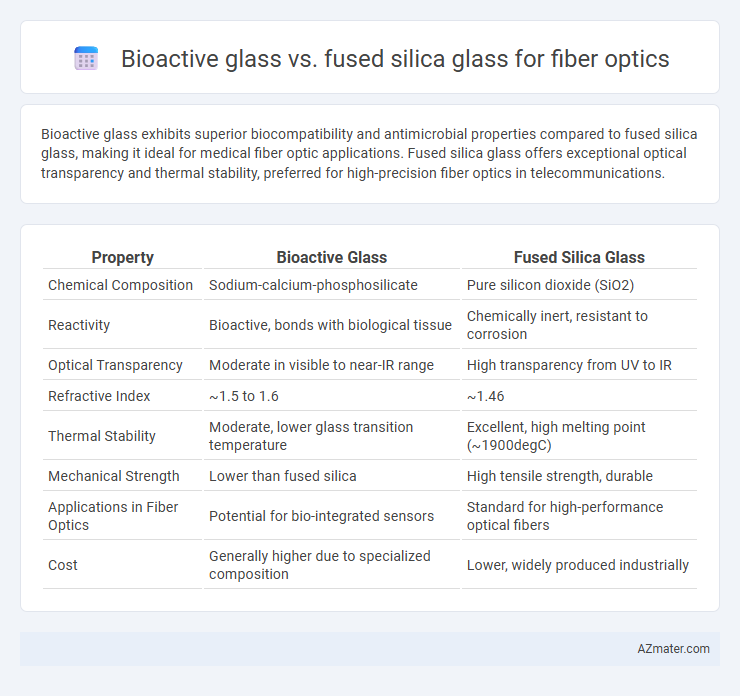 Bioactive glass vs. fused silica glass for fiber optics - What is The Difference?
