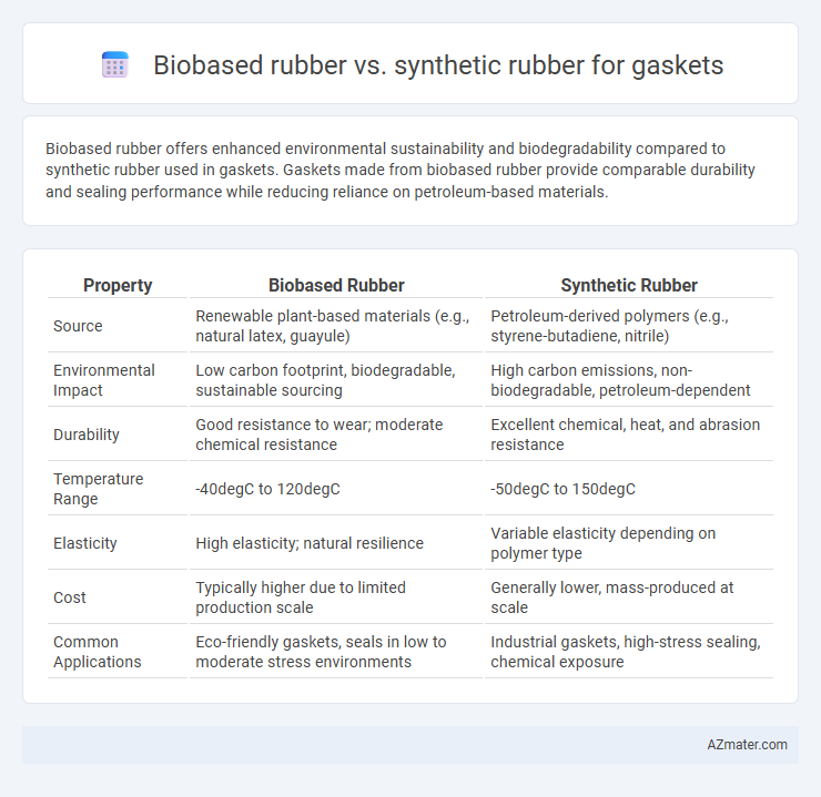 Biobased rubber vs. synthetic rubber for gaskets - What is The Difference?