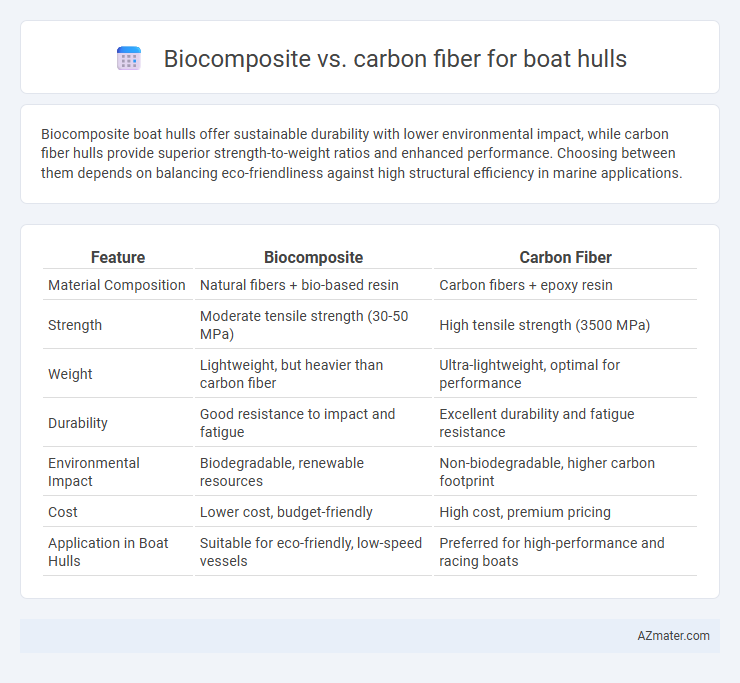 Biocomposite vs. carbon fiber for boat hulls - What is The Difference?