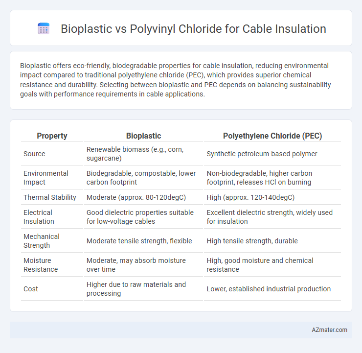 Bioplastic vs Polyvinyl Chloride for Cable Insulation - What is The Difference?