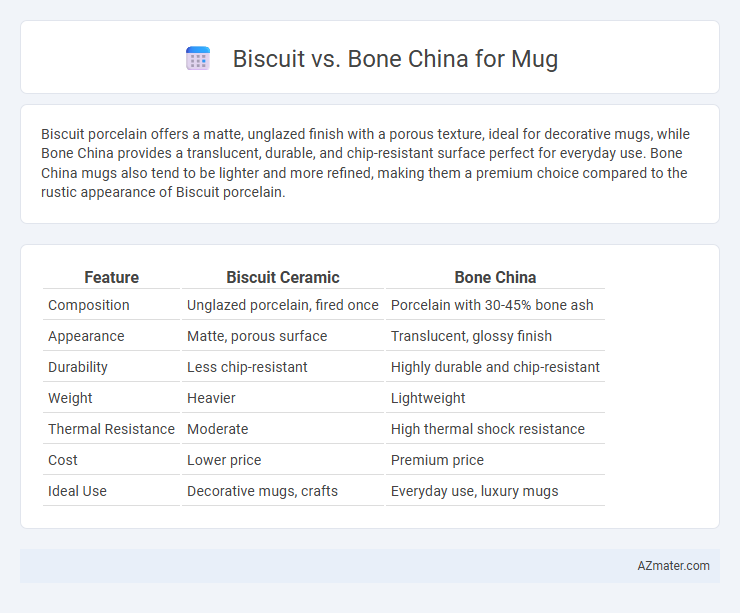 Biscuit vs. Bone China for Mug - What is The Difference?