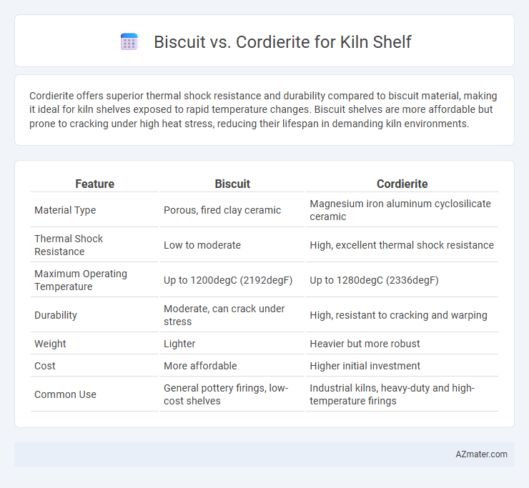 Biscuit vs. Cordierite for Kiln Shelf - What is The Difference?