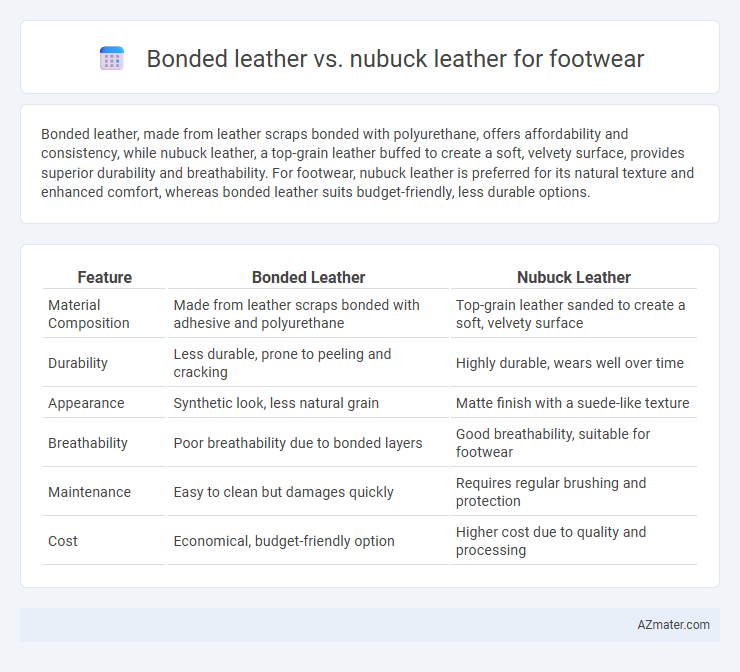 Bonded leather vs. nubuck leather for footwear - What is The Difference?